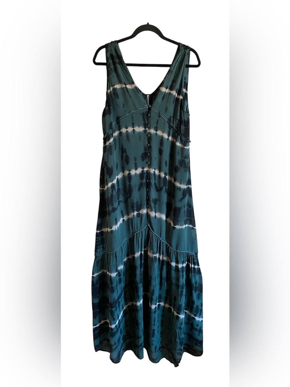 Women’s YOUNG FABULOUS & BROKE Raquel Tie Dye Maxi Dress Medium